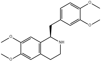 (R)-(+)-Tetrahydropapaverine Structure