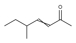 3-Hepten-2-one, 5-methyl- Structure
