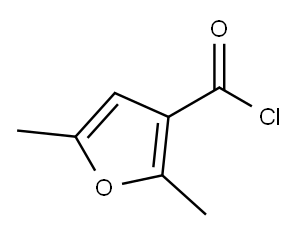 2,5-DIMETHYLFURAN-3-CARBONYL CHLORIDE Structure