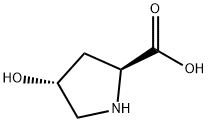 L-Hydroxyproline Structure