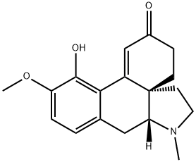 (4aS,7aR)-3,4,6,7,7a,8-Hexahydro-12-hydroxy-11-methoxy-7-methyldibenz[d,f]indol-2(5H)-one Structure