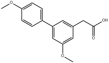 4',5-Dimethoxy-3-biphenylacetic acid Structure