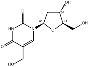 5-HYDROXYMETHYL-2'-DEOXYURIDINE Structure
