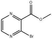 methyl 3-bromopyrazine-2-carboxylate Structure