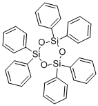 Hexaphenylcyclotrisiloxane Structure