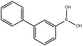 Biphenyl-3-boronic acid Structure