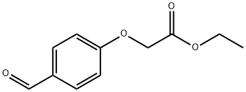 4-Formylphenoxyacetic acid ethyl ester Structure