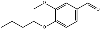 4-BUTOXY-3-METHOXY-BENZALDEHYDE Structure