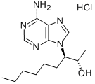 EHNA HYDROCHLORIDE Structure