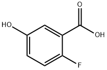 2-FLUORO-5-HYDROXYBENZOIC ACID Structure