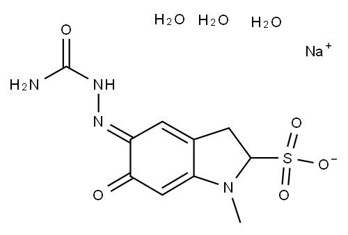 Carbazochrome sodium sulfonate Structure