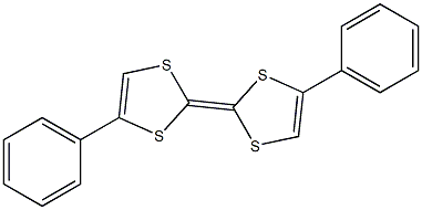 4,4'-DI-PHENYL-TETRATHIAFULVALENE Structure