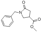 Methyl  1-Benzyl-5-oxopyrrolidine-3-carboxylate Structure