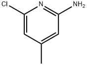 2-Amino-6-chloro-4-picoline  Structure