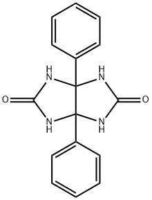 3a,6a-Diphenyloctahydroimidazo[4,5-d]imidazole-2,5-dione Structure