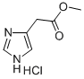 METHYL 2-(1H-IMIDAZOL-4-YL)ACETATE HYDROCHLORIDE Structure