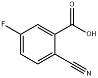 Benzoic acid, 2-cyano-5-fluoro- (9CI) Structure