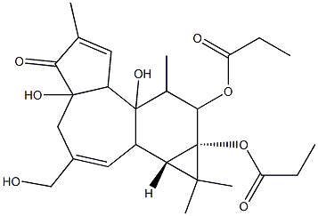 phorbol-12,13-dipropionate Structure
