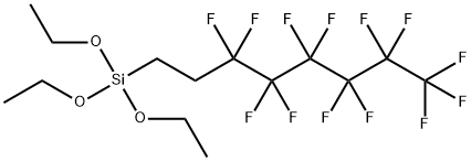 1H,1H,2H,2H-Perfluorooctyltriethoxysilane Structure