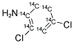 2,4-DICHLOROANILINE-UL-14C Structure