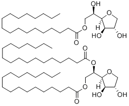 Sorbitan, octadecanoate (2:3) Structure
