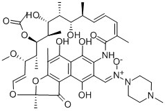 rifampicin N-oxide Structure