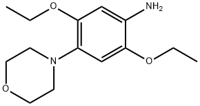 2,5-Diethoxy-4-(4-morpholinyl)benzenamine Structure