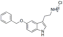 5-Benzyloxytryptamine hydrochloride Structure
