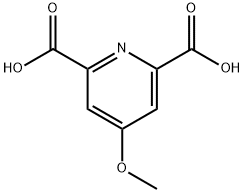 4-Methoxypyridine-2,6-dicarboxylic acid Structure