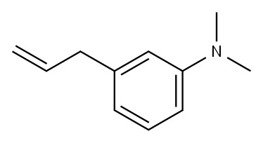 3-[(3-N,N-DIMETHYLAMINO)PHENYL]-1-PROPENE Structure