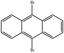 9,10-Dibromoanthracene Structure