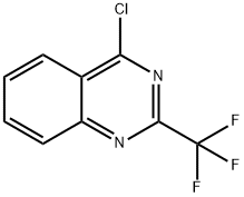 4-CHLORO-2-(TRIFLUOROMETHYL)QUINAZOLINE Structure