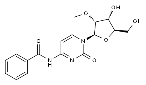 N4-BENZOYL-2'-O-METHYLCYTIDINE Structure