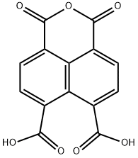 1,4,5,8-Naphthalenetetracarboxylic acid 1,8-monoanhydride Structure