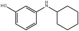 3-(N-Cyclohexylamino) phenol Structure