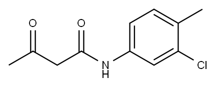 N-(3-CHLORO-4-METHYL-PHENYL)-3-OXO-BUTYRAMIDE Structure