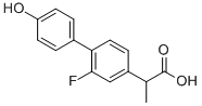 4'-hydroxyflurbiprofen Structure