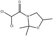 3-(Dichloroacetyl)-2,2,5-trimethyloxazolidine Structure