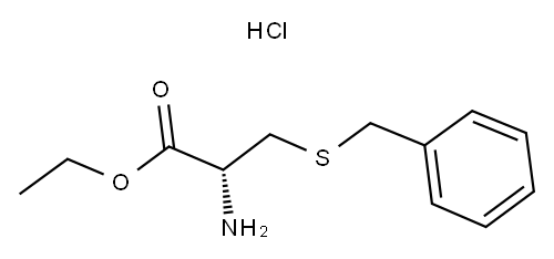 H-CYS(BZL)-OET HCL Structure