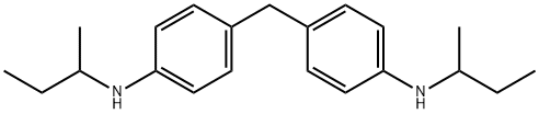 4,4'-methylenebis[N-sec-butylaniline] Structure