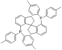 (R)-(+)-7,7'-BIS[DI(4-METHYLPHENYL)PHOSPHINO]-2,2',3,3'-TETRAHYDRO-1,1'-SPIROBIINDANE Structure