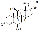 6 beta-hydroxycortisol Structure