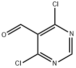 4,6-Dichloro-5-pyrimidinecarbaldehyde Structure