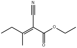ETHYL 2-CYANO-3-METHYL-2-PENTENOATE Structure