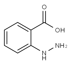 2-hydrazinobenzoic acid Structure