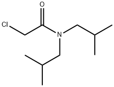 2-Chloro-N,N-bis(2-methylpropyl)acetamide Structure