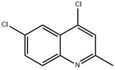 4,6-DICHLORO-2-METHYLQUINOLINE Structure