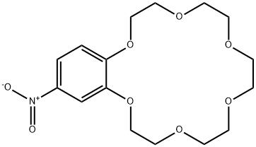 4-NITROBENZO-18-CROWN-6 Structure