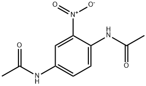 1,4-Diacetamino-2-nitrobenzene Structure
