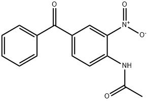 4-Benzoyl-2-nitro acetanilide Structure